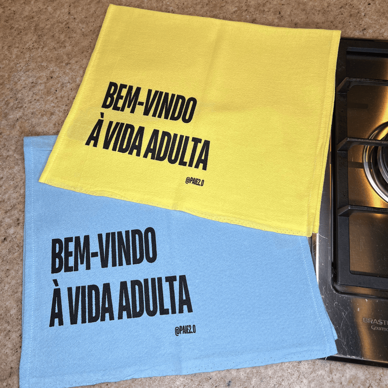 Pano "Bem Vindo a Vida Adulta"