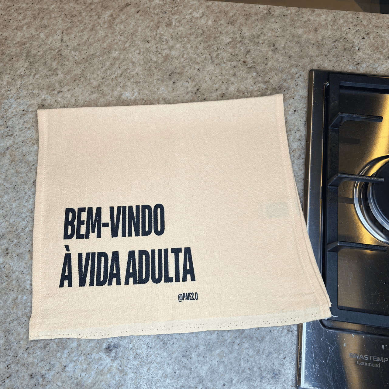 Pano "Bem Vindo a Vida Adulta"