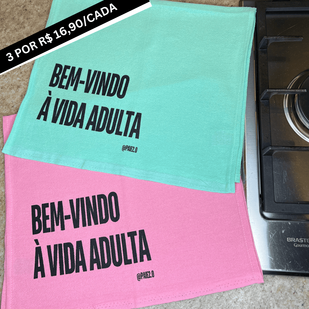 Pano "Bem Vindo a Vida Adulta"