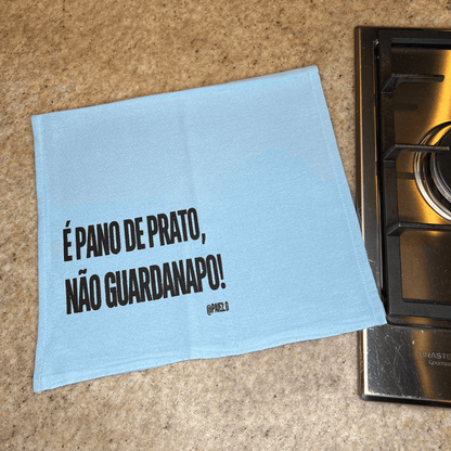 Pano "É Pano de Prato, Não Guardanapo"